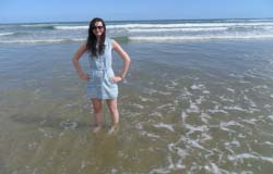 Hannah at Ninety Mile Beach