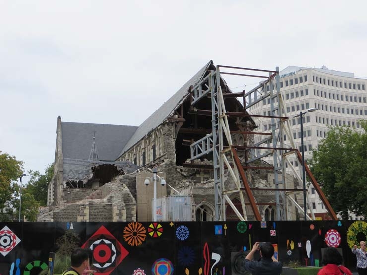 Christchurch Cathedral earthquake
