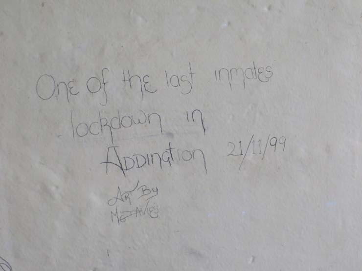 Christchurch addington jailhouse graffiti
