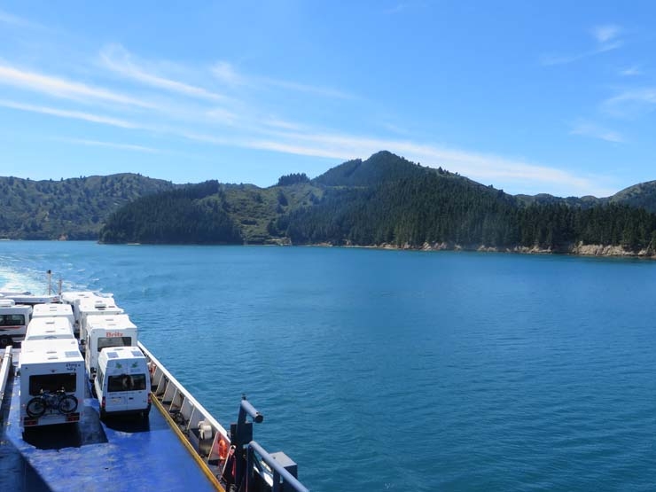 Cook Strait ferry view