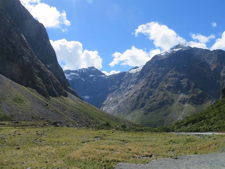 Milford Road valley