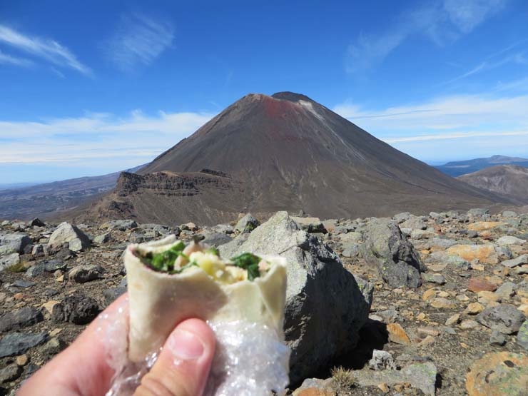 Lunch with Mt Doom