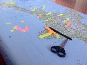 Planning our North Island driving route