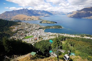 Incredible view over Queenstown
